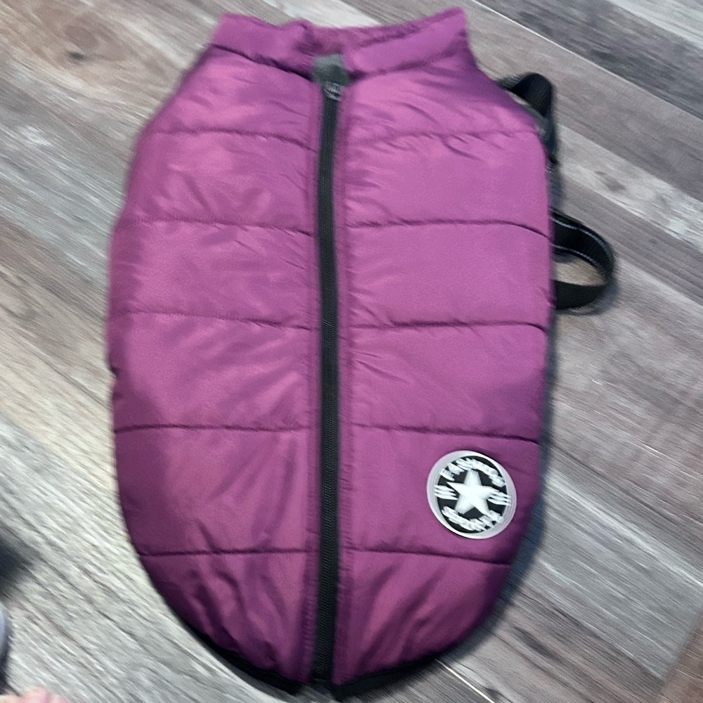 $15 sale Best Winter coat Harness. Chest Size 22”long 26” Wide New adjustable